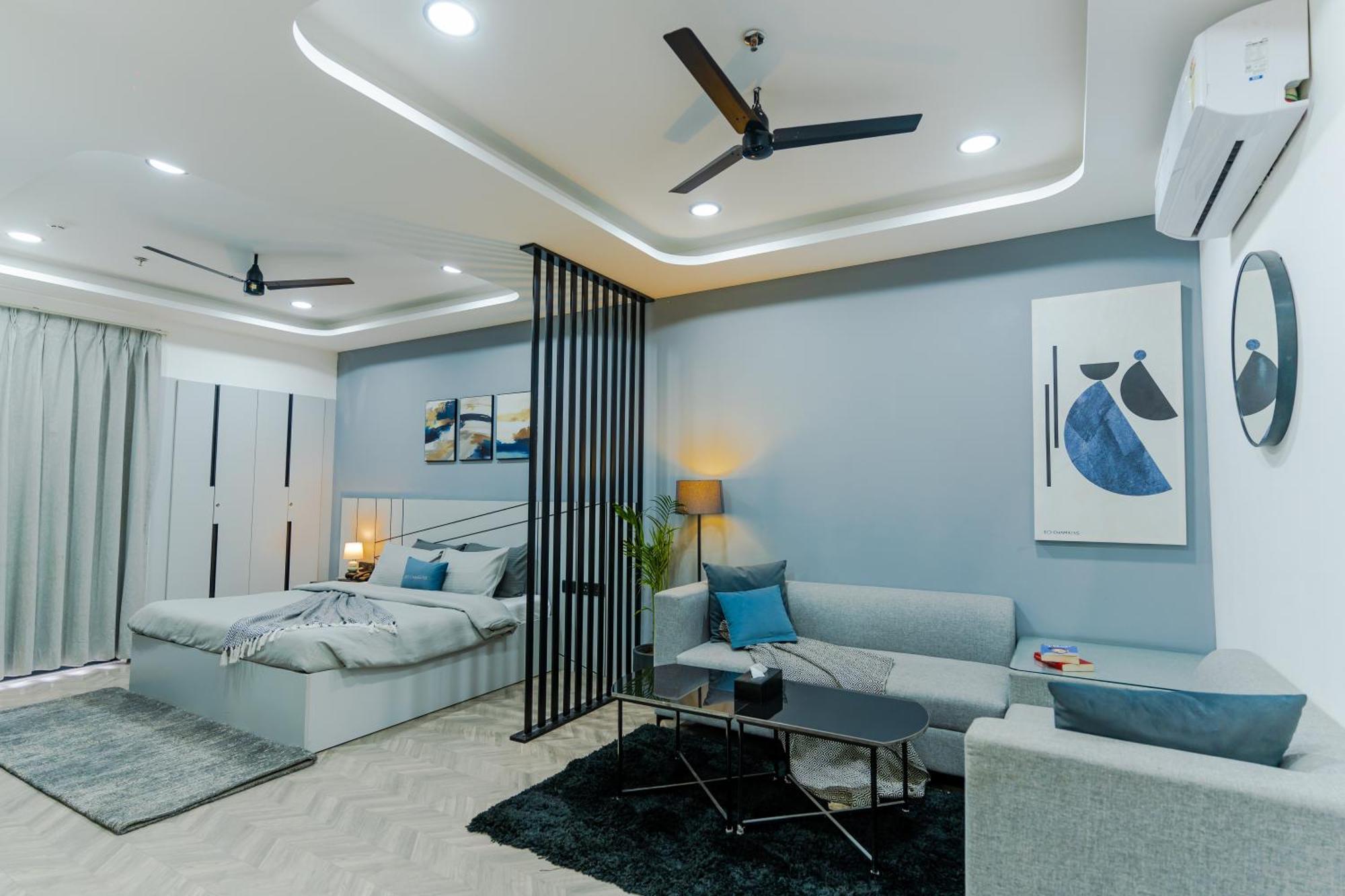 Bedchambers Luxury Apartment Near Golf Course Road Ґурґаон Екстер'єр фото